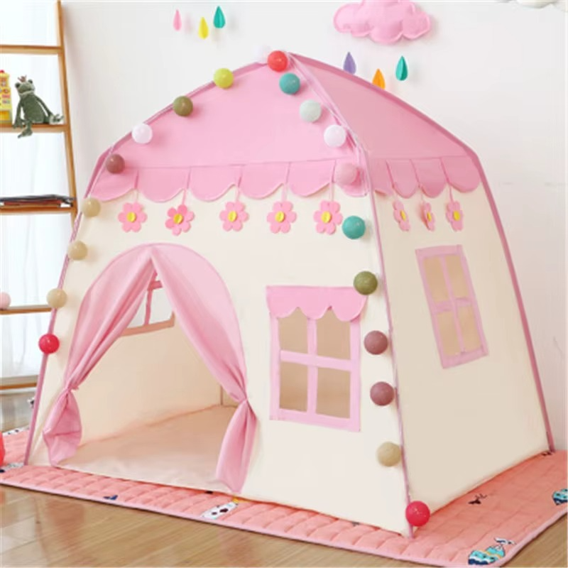 Casa de Juegos Infantil Rosada
